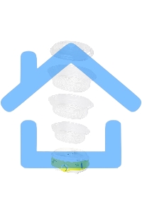 Пароварка Endever Vita-171, белый/зеленый, мощность 1000 Вт, объем 11 л