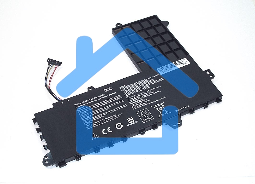 Аккумуляторная батарея для ноутбука Asus E402M (B21N1505-2S1P) 7.6V 32Wh OEM черный