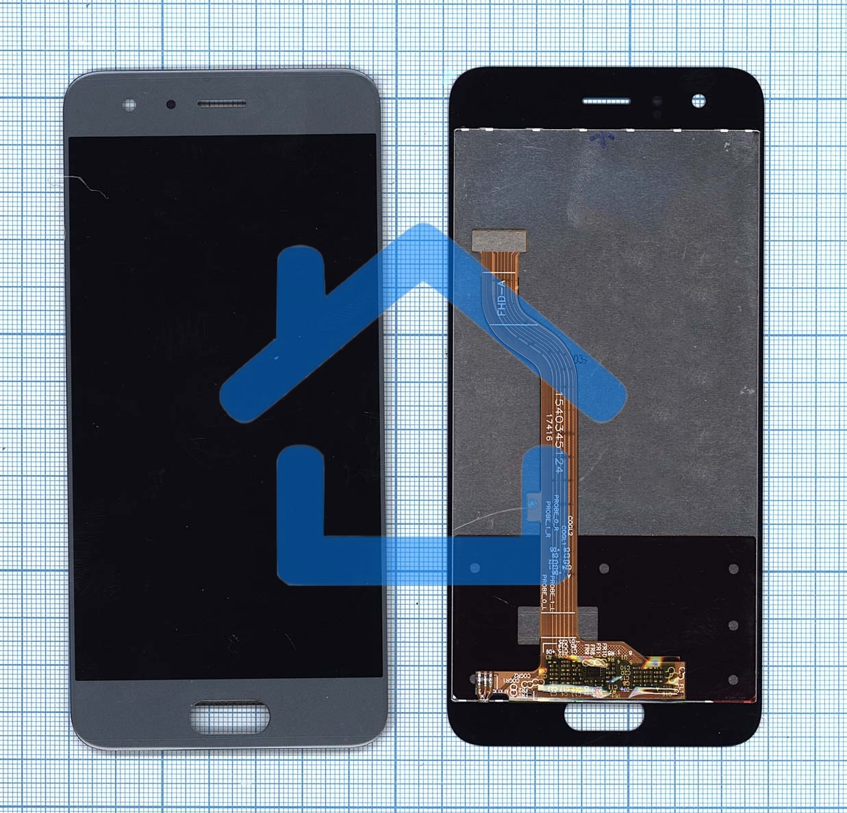 Дисплей для Huawei Honor 9, серый