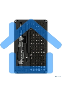 Набор отверток для точных работ KRANZ RA-05, 106 предметов