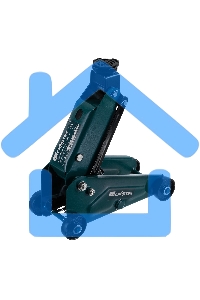 Домкрат гидравлический подкатной Сибртех 2,5 т, 148-387 мм, в пласт. кейсе