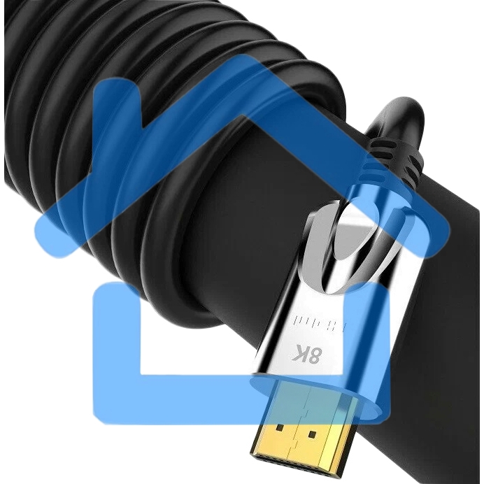 Кабель HDMI 19M/M,ver. 2.1, 8K@60 Hz 1.5m VCOM <CG862-1.5M> VCOM/TELECOM