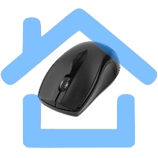 Мышь беспроводная Gembird MUSW-320 черный, 1000 dpi, радиоканал, USB, кнопки - 3