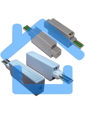 Штекер комплексной защиты для 1 пары, 260В, 10А/10Ка