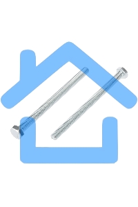 Болт шестигранный KRANZ DIN 933, 8х110, упаковка поставщика ( 24 кг. / 500 шт.)