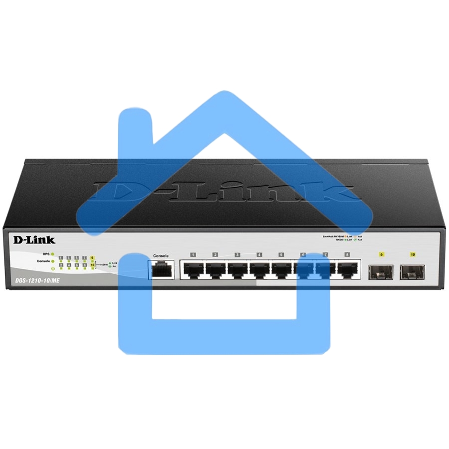 Коммутатор D-Link Gigabit Smart III Switch with 8 10/100/1000Base-T
