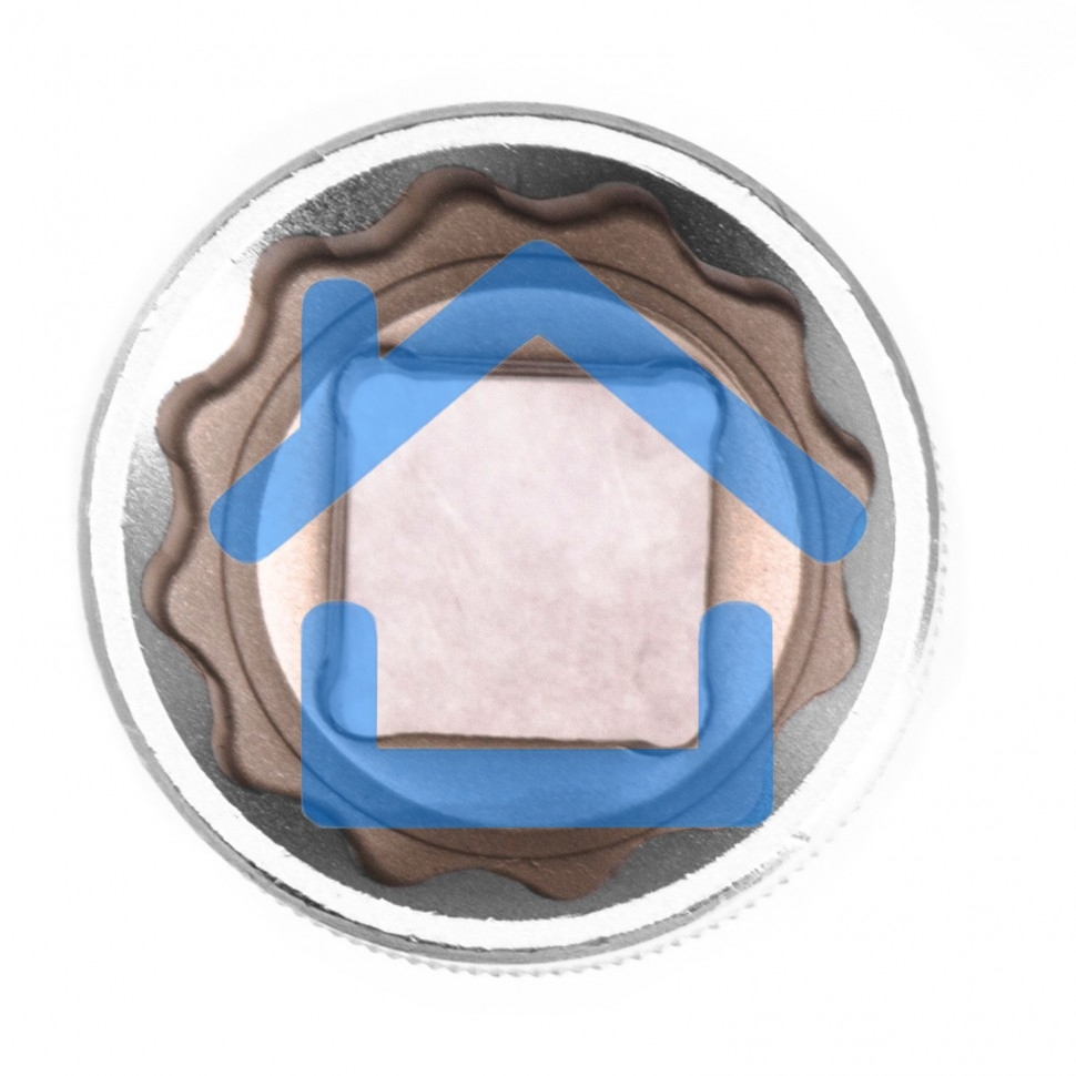 Головка торцевая, 24 мм, 12-гранная, CrV, под квадрат 1/2