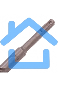 Бур по бетону Denzel двойная спираль, Cobalt W-tip, 16x310 мм, SDS PLUS