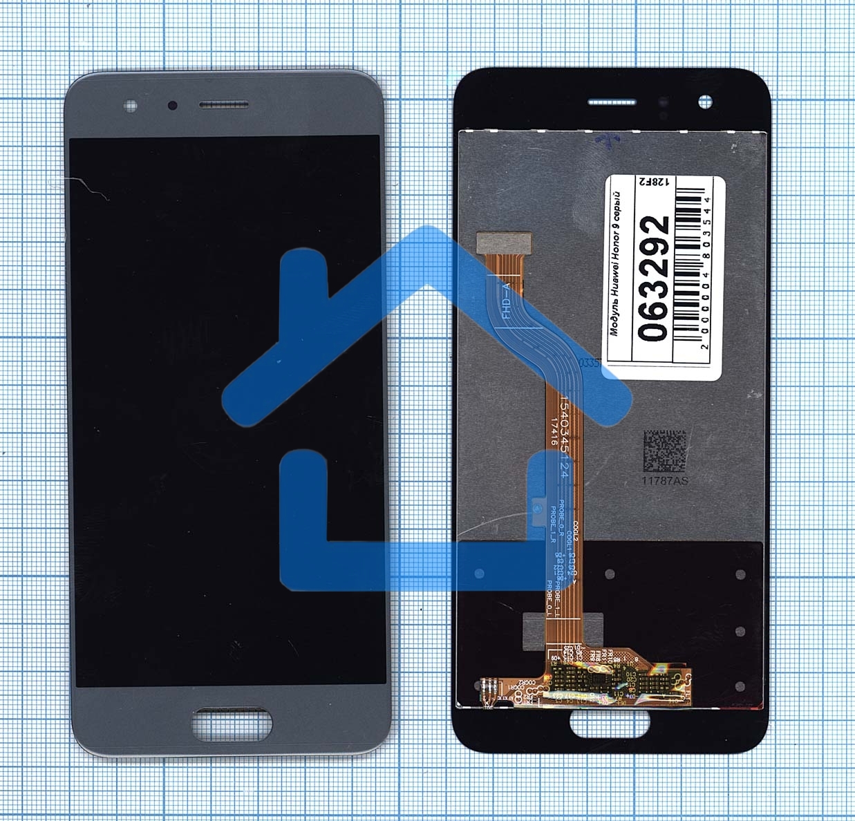 Дисплей для Huawei Honor 9, серый