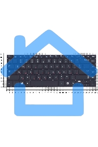 Клавиатура для ноутбука Samsung 470R4E, черная с подсветкой