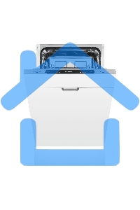 Встраиваемая посудомоечная машина Maunfeld MLP4249G02, серебристый, 44.8 см, 9 компл., 49 дБ, класс A++