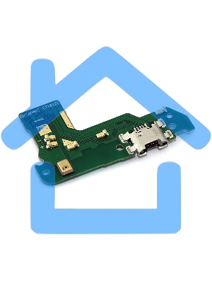 Плата разъема питания с микрофоном для Huawei Honor 7A, Y5 Prime 2018, Y5 Lite