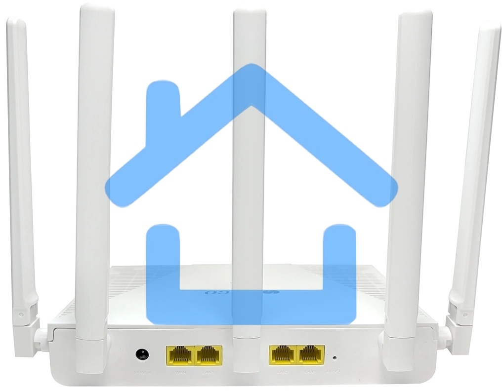 Роутер беспроводной Origo OWR3030AXG (OWR3030AXG/A1A) AX1800 10/100/1000BASE-T белый