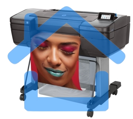 Струйный плоттер HP DesignJet Z9+ PS Printer (24
