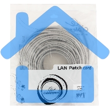 Патч-корд UTP Cablexpert кат.5e, 30м, литой, многожильный (серый)