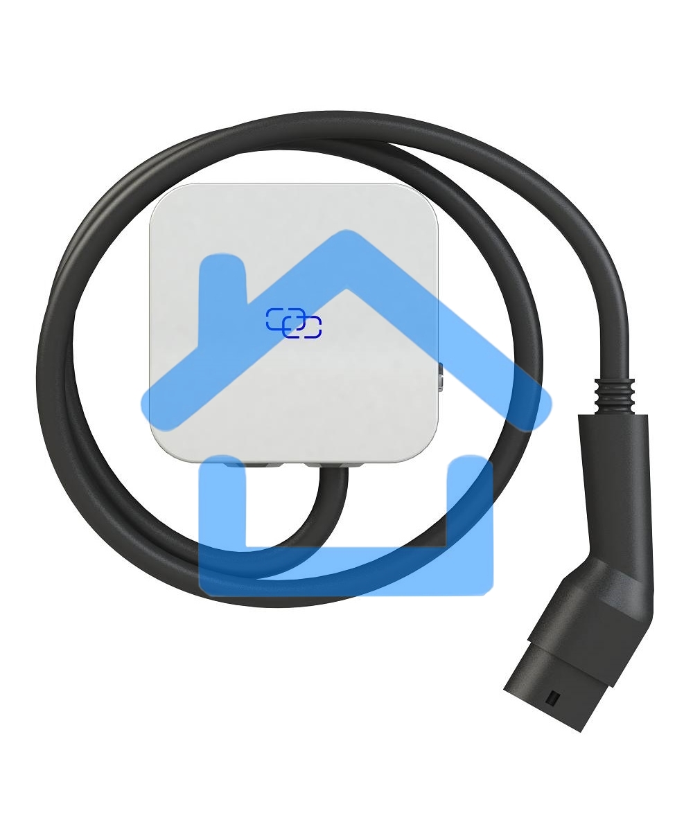 Зарядная станция S'OK SHN10132GBT7KW-5 Green Energy, 1-фаза, 7kW (32A/ 230V),Bluetooth(APP), RFID, IP65, GBT, 5м кабель