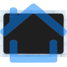 Модуль (матрица + тачскрин) для Asus Transformer Book T101HA черный с рамкой