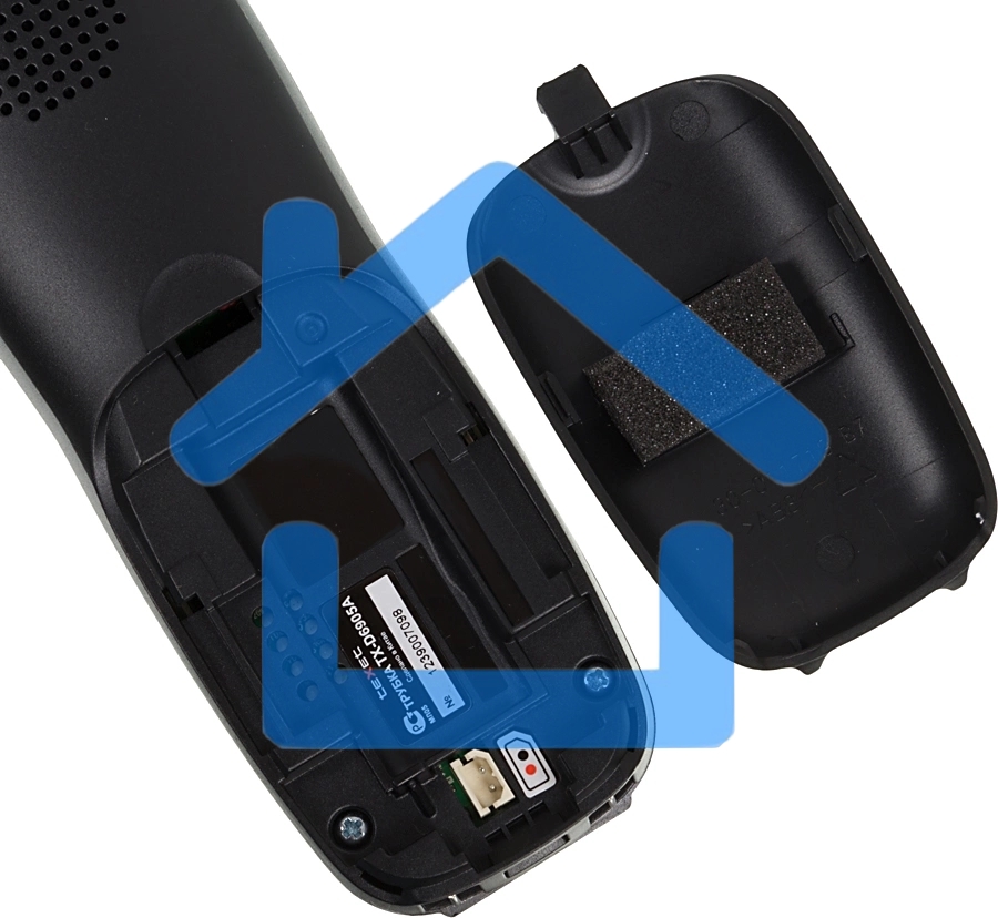 Радиотелефон teXet TX-D6905A черный (громкая связь,телефонная книга на 50 имен и номеров, определитель номера, будильник)