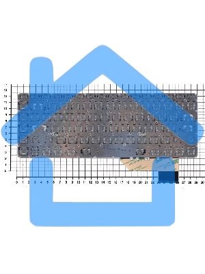 Клавиатура для ноутбука HP Envy 14-K черная с подсветкой