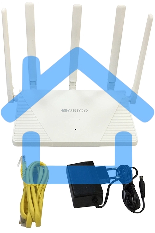 Роутер беспроводной Origo OWR3030AXG (OWR3030AXG/A1A) AX1800 10/100/1000BASE-T белый