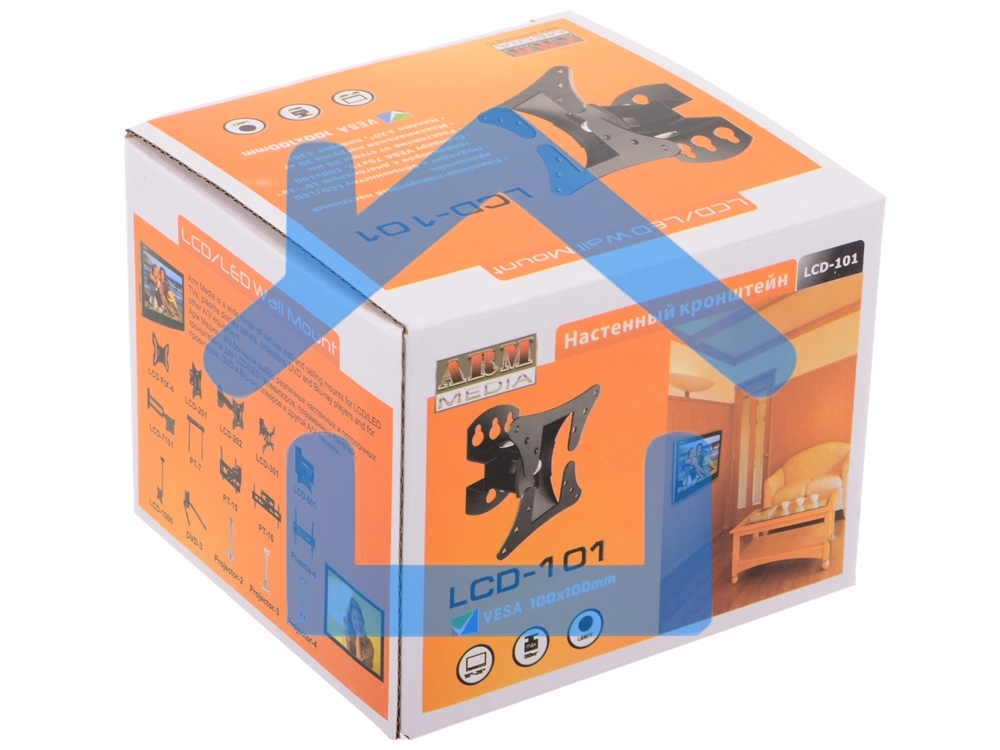 Кронштейн ARM Media LCD-101 для LCD/LED ТВ 10