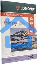 Бумага Lomond 0102024 A3/200г/м2/50л./белый глянцевое для струйной печати