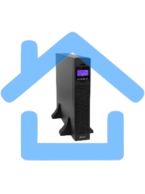 Источник бесперебойного питания POWERMAN Online 1000 RT, LCD