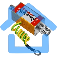 Грозозащита Rexant коаксиального кабеля BNC разъем 05-3078