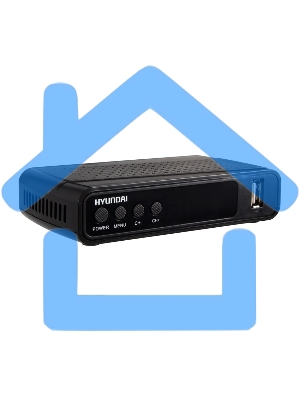 Цифровой TV ресивер HYUNDAI H-DVB520 черный