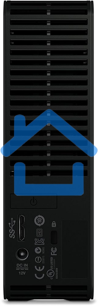 Накопитель на жестком магнитном диске WD Внешний жесткий диск WD Elements Desktop WDBWLG0080HBK-EESN 8ТБ 3,5