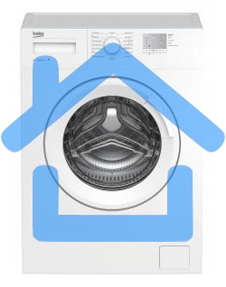 Стиральная машина Beko WRS5511BWW (7320110005) белый, загрузка фронтальная 5 кг, 1000 об/мин., класс: А