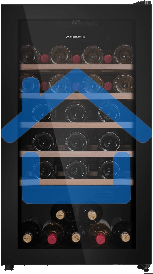 Винный шкаф Maunfeld MFWC-124S56