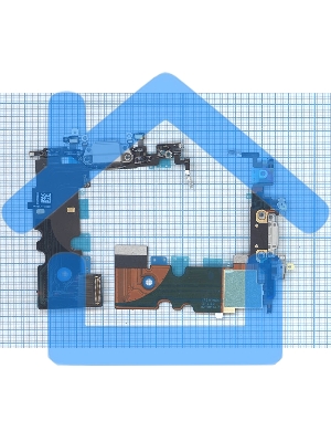 Шлейф разъема питания для iPhone 8 белый