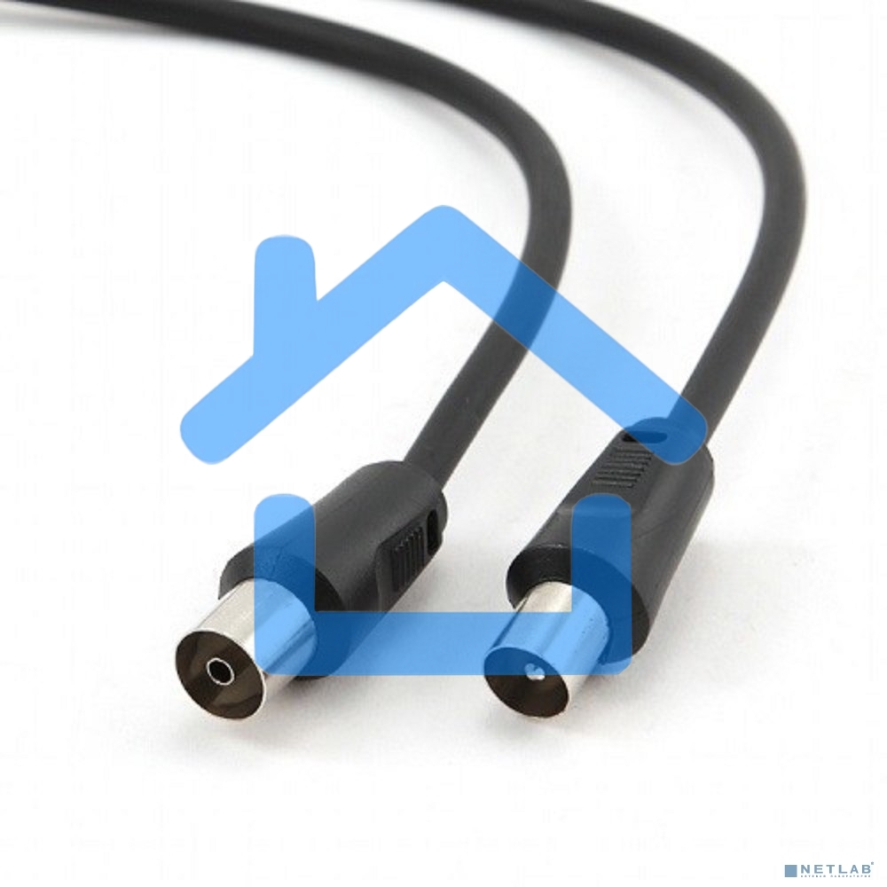 Кабель телевизионный Cablexpert, CCV-515-5M, Coaxial M/F, 5м
