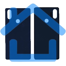 Задняя крышка для Xiaomi Mi 8 SE синяя