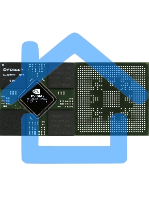 Чип nVidia Go6200TE