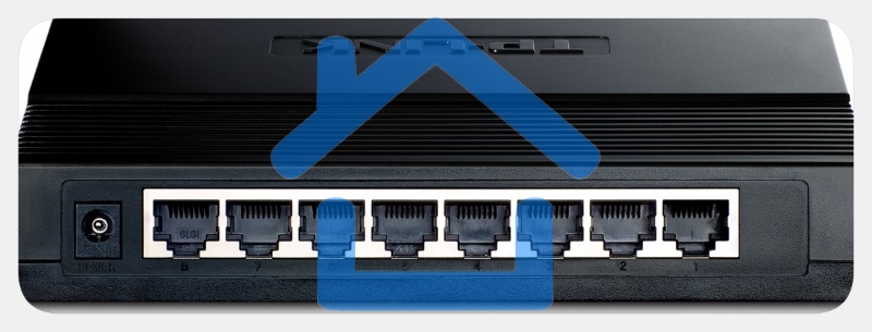 Коммутатор TP-Link SMB TL-SG1008D 8-port Gigabit Switch, plastic case