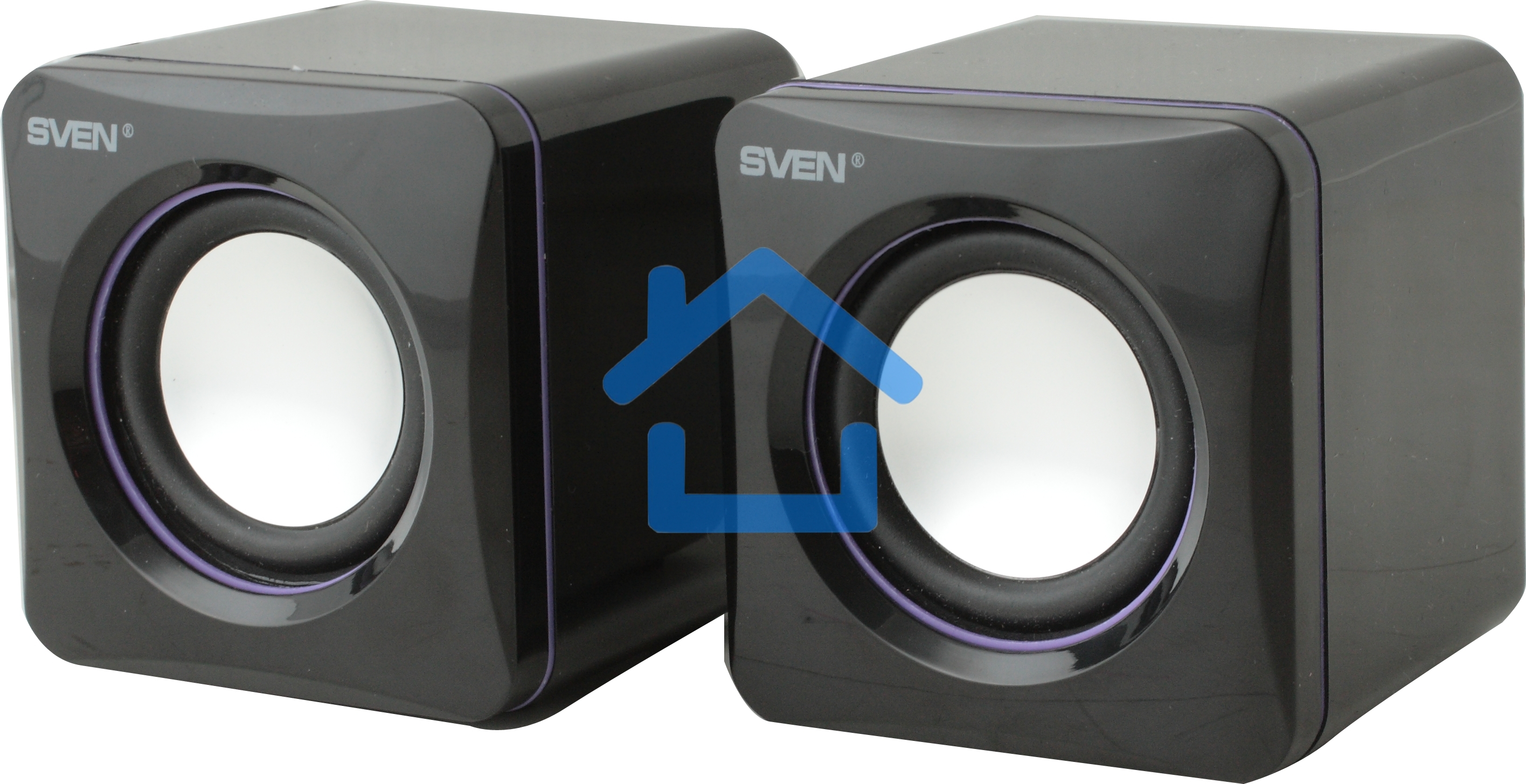 Акустическая система Sven 315 2.0 черный 5Вт