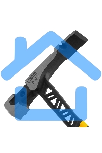 Молоток каменщика Denzel 680 г, цельнокованый, двухкомпонентная обрезиненная рукоятка