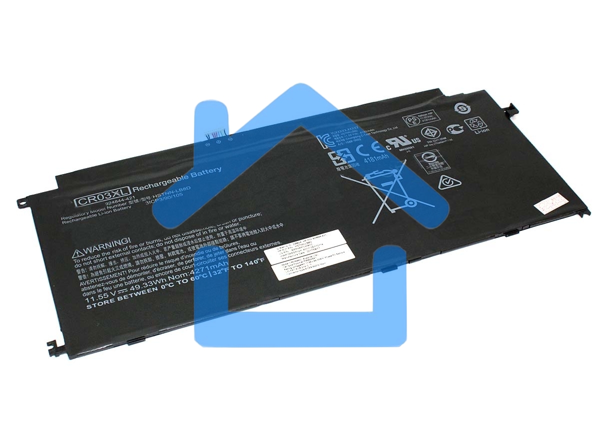 Аккумуляторная батарея для ноутбука HP 924844-42111.55V/13.2V 4181mAh
