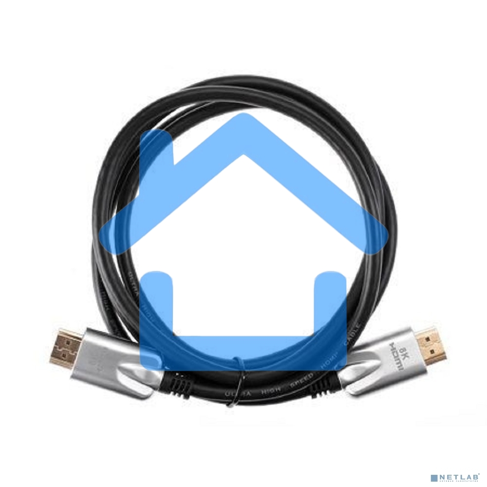 Кабель HDMI 19M/M,ver. 2.1, 8K@60 Hz 1.5m VCOM <CG862-1.5M> VCOM/TELECOM
