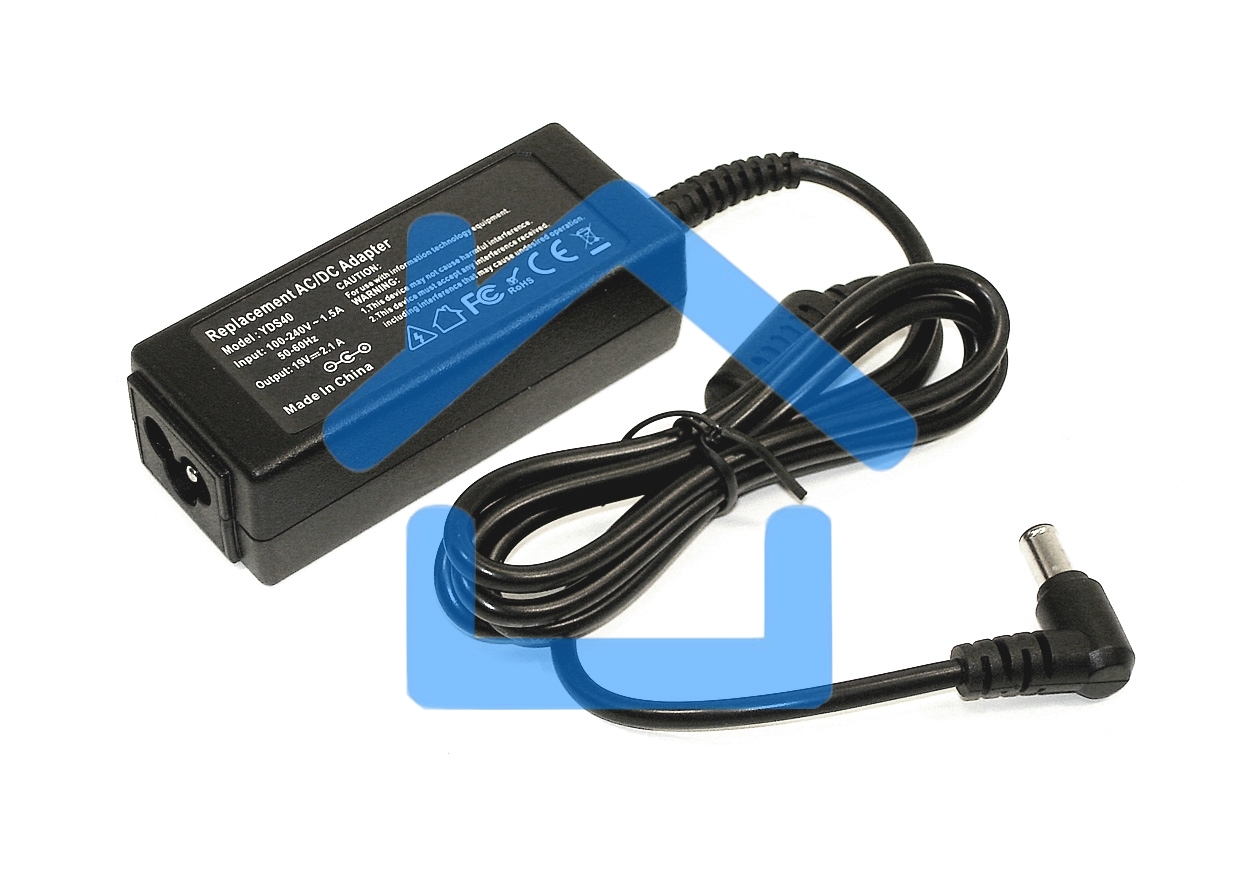 Блок питания для монитора и телевизора LCD 19V 2.1A 40W (6.5x4.4mm) OEM