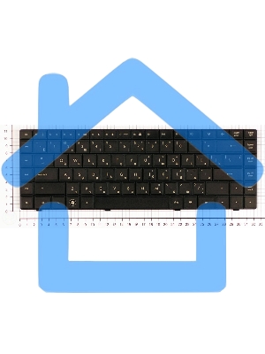 Клавиатура для ноутбука HP Compaq 625 620 621 черная