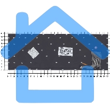 Клавиатура для ноутбука Samsung 470R4E, черная с подсветкой