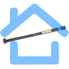 Шлейф аудио платы MacBook 12 Retina A1534 Early 2015 Early 2016 Mid 2017 (923-00403, 821-1910-06)