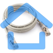 Патч-корд FTP Cablexpert кат.5e, 2м, литой, многожильный (серый)