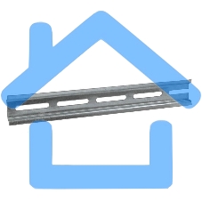 Рейка DIN 600мм оцинк. ИЭК YDN10-0060