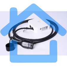 Зарядная станция S'OK SHN10332GBT22KW-5 Green Energy, 3-фазы, 22kW (32A/ 380V),Bluetooth(APP), RFID, IP65, GBT, 5м кабель