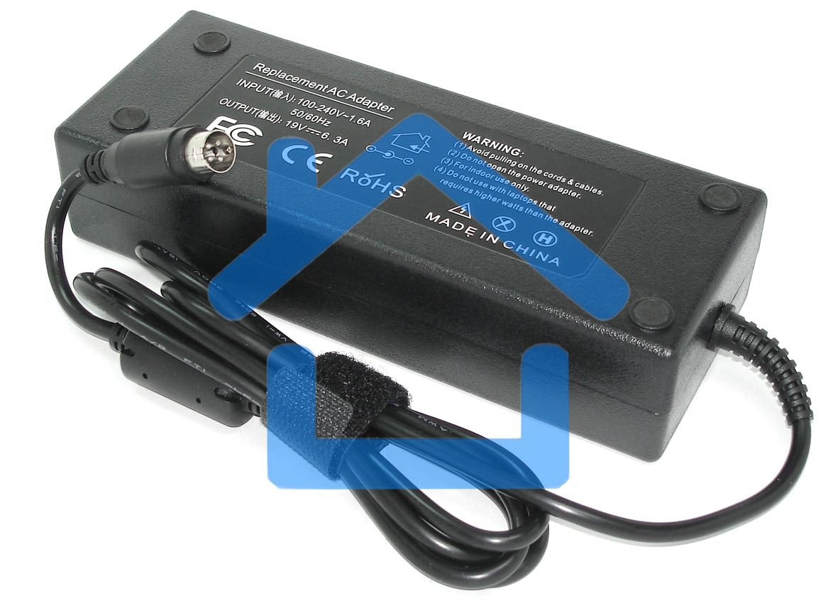Блок питания (сетевой адаптер) для ноутбуков Acer 19V 6.3A 4 pin VP REPLACEMENT