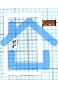 Сенсорное стекло (тачскрин) YTG-P10025-F1, белое